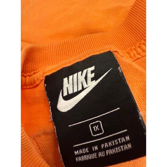 Nike Women’s Wash Tank Top Atomic Orange Crop Top Size M - Picture 5 of 5